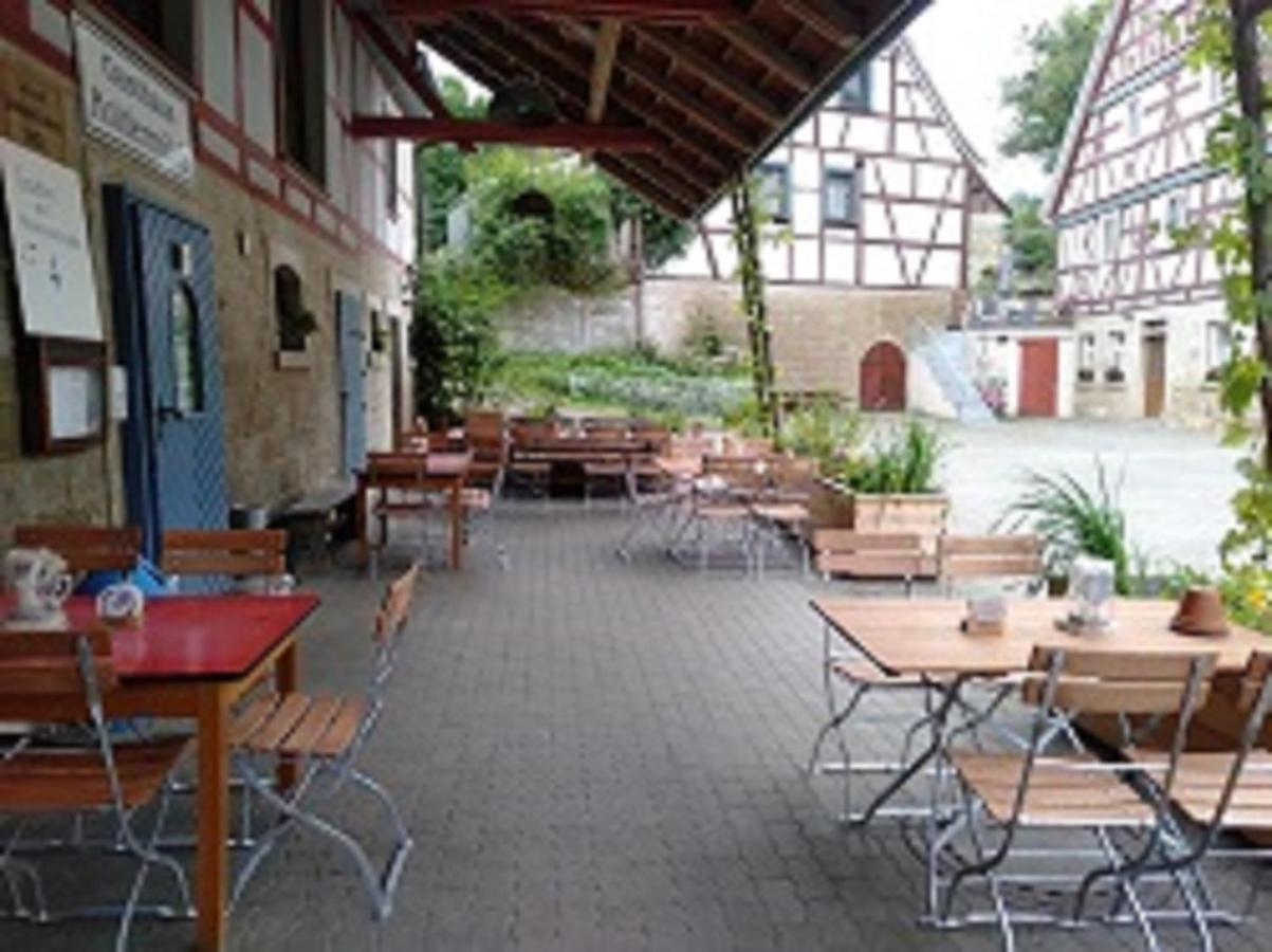Gasthaus Holdermuehle Креглинген Екстериор снимка