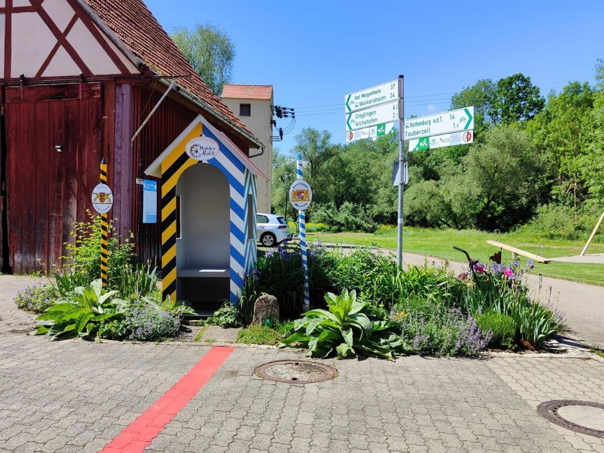 Gasthaus Holdermuehle Креглинген Екстериор снимка