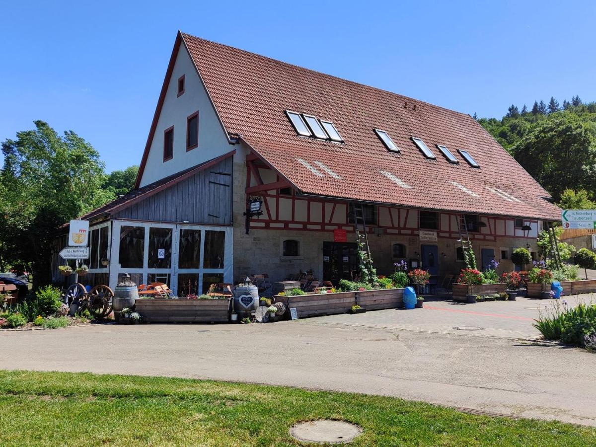 Gasthaus Holdermuehle Креглинген Екстериор снимка