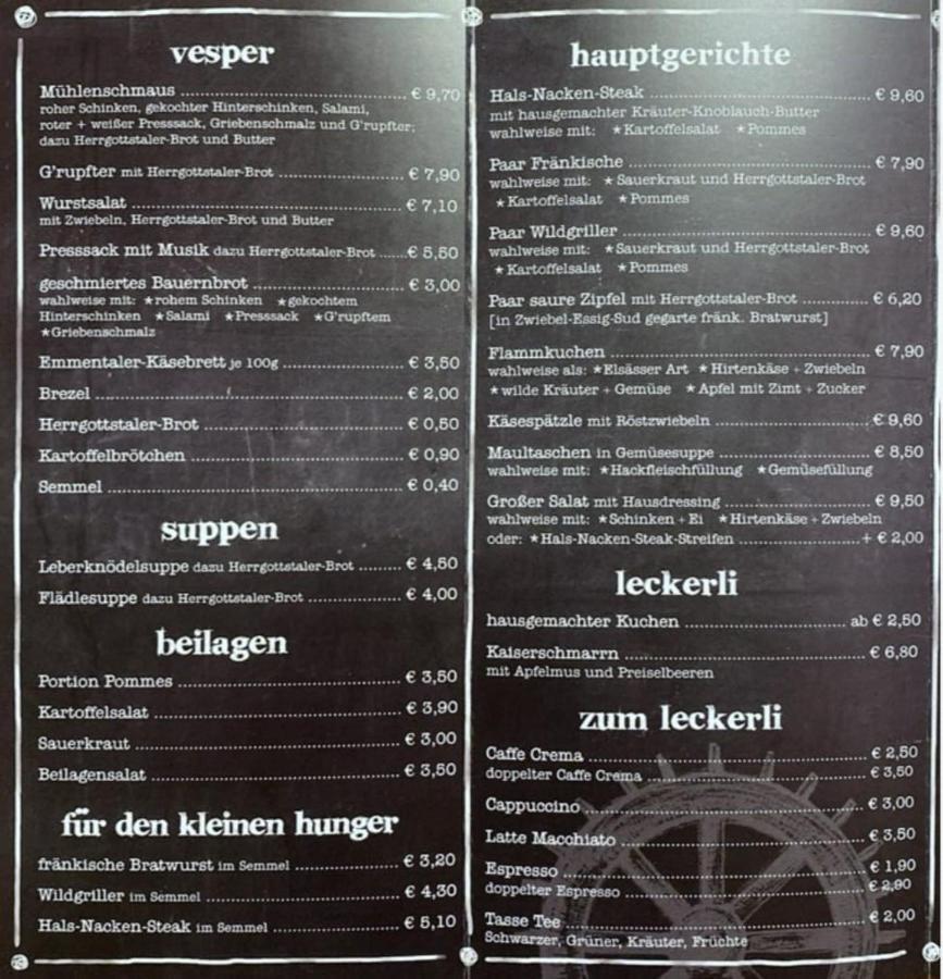 Gasthaus Holdermuehle Креглинген Екстериор снимка