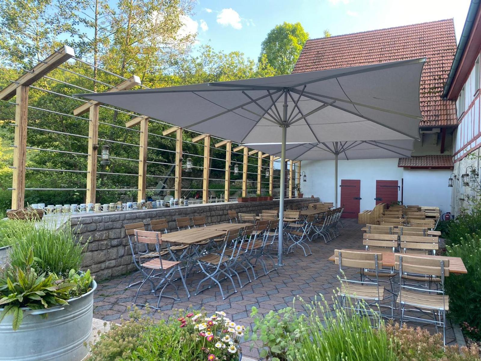 Gasthaus Holdermuehle Креглинген Екстериор снимка